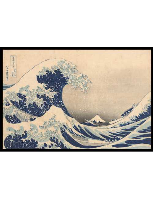 Nos Visuels - 334 Sous la vague au large de Kanagawa, Katsushika Hokusai