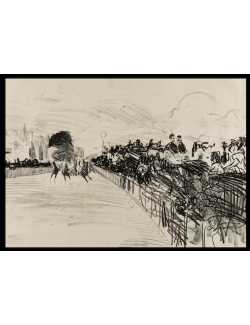 Nos Visuels - Les Courses, Edouard Manet