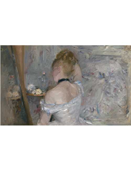 Nos Visuels - 351 Berthe Morisot (French, 1841–1895) 1924.127 - Woman at Her Toilette