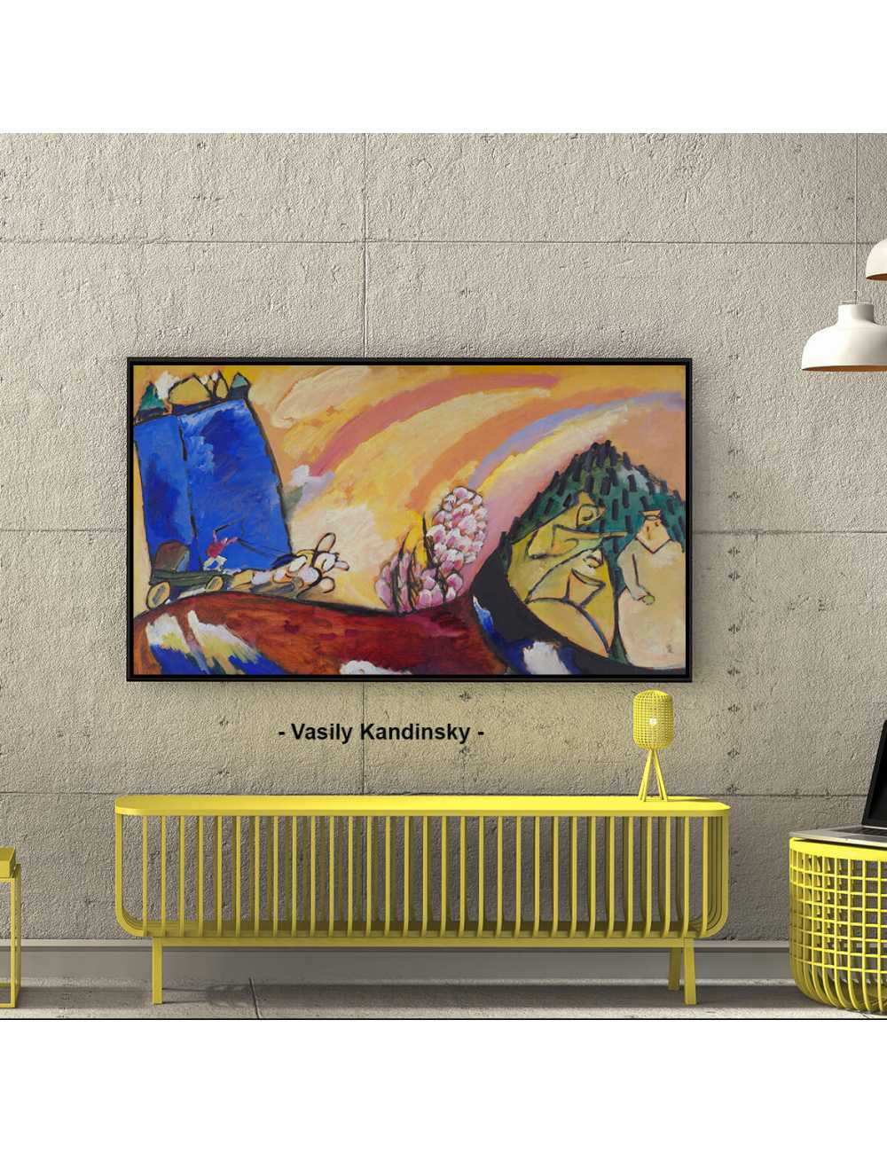 Nos Visuels - 356 Vasily Kandinsky 1931.509 - Painting with Troika-2