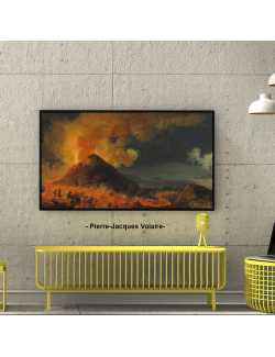 Nos Visuels - 358 Pierre-Jacques Volaire (French, 1729–after 1799) 1978.426 - The Eruption of Vesuvius-2