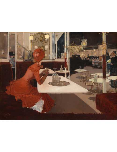 Nos Visuels - 365 Fernand Lungren American, 1857–1932 1947.85 - In the Café