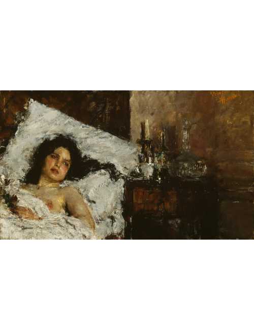 Nos Visuels - 368 Antonio Mancini (Italian, 1852–1930) 1962.960 - Resting-2.jpg