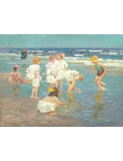 Nos Visuels - 369 Edward Henry Potthast American, 1857–1927 1915.560 - A Holiday-2