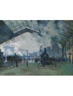 Nos Visuels - 372 Claude Monet (French, 1840–1926) 1933.1158 - Arrival of the Normandy Train, Gare Saint-Lazare-2