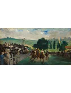 Nos Visuels - 374-1 Édouard Manet (French, 1832–1883) 1922.424 - The Races at Longchamp-2