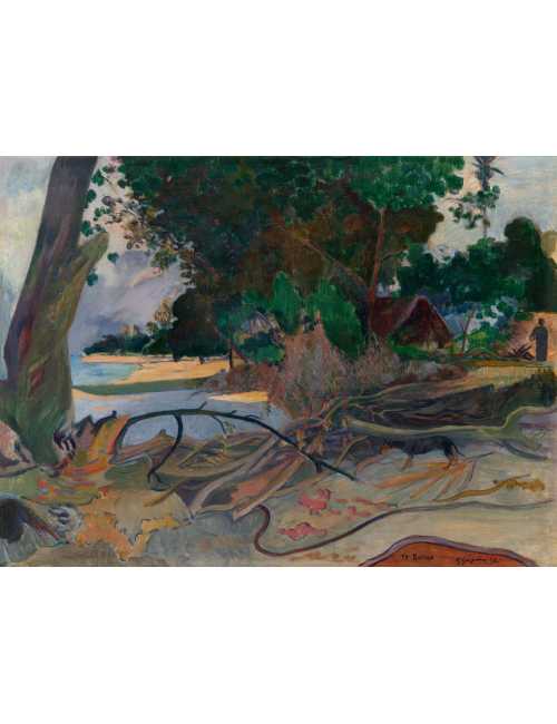 Nos Visuels - 377 Paul Gauguin (French, 1848–1903) 1923.308 - Te burao (The Hibiscus Tree)