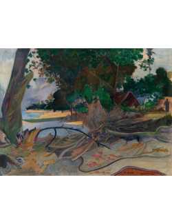 Nos Visuels - 377 Paul Gauguin (French, 1848–1903) 1923.308 - Te burao (The Hibiscus Tree)