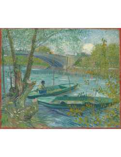 Nos Visuels - 385 Vincent van Gogh (Dutch, 1853–1890) 1965.1169 - Fishing in Spring, the Pont de Clichy (Asnières)