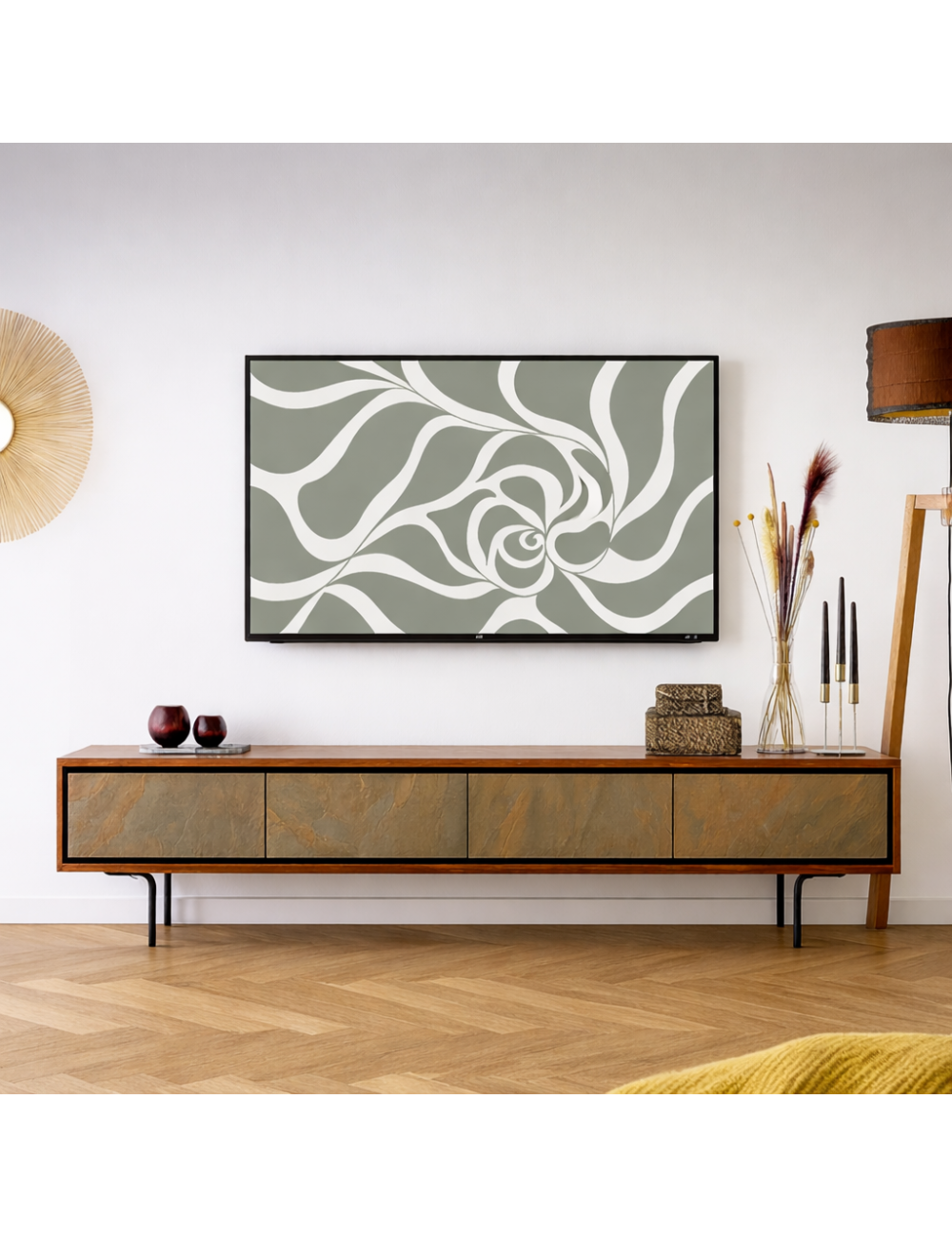 Nos Visuels - 414 JEU DE LIGNE VERTE