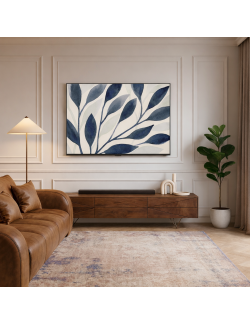 Nos Visuels - 422 BLEU VEGETAL